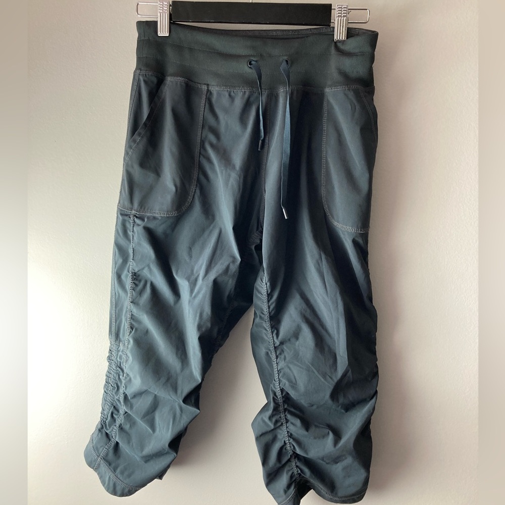 Gray Capris - Picture 1 of 4